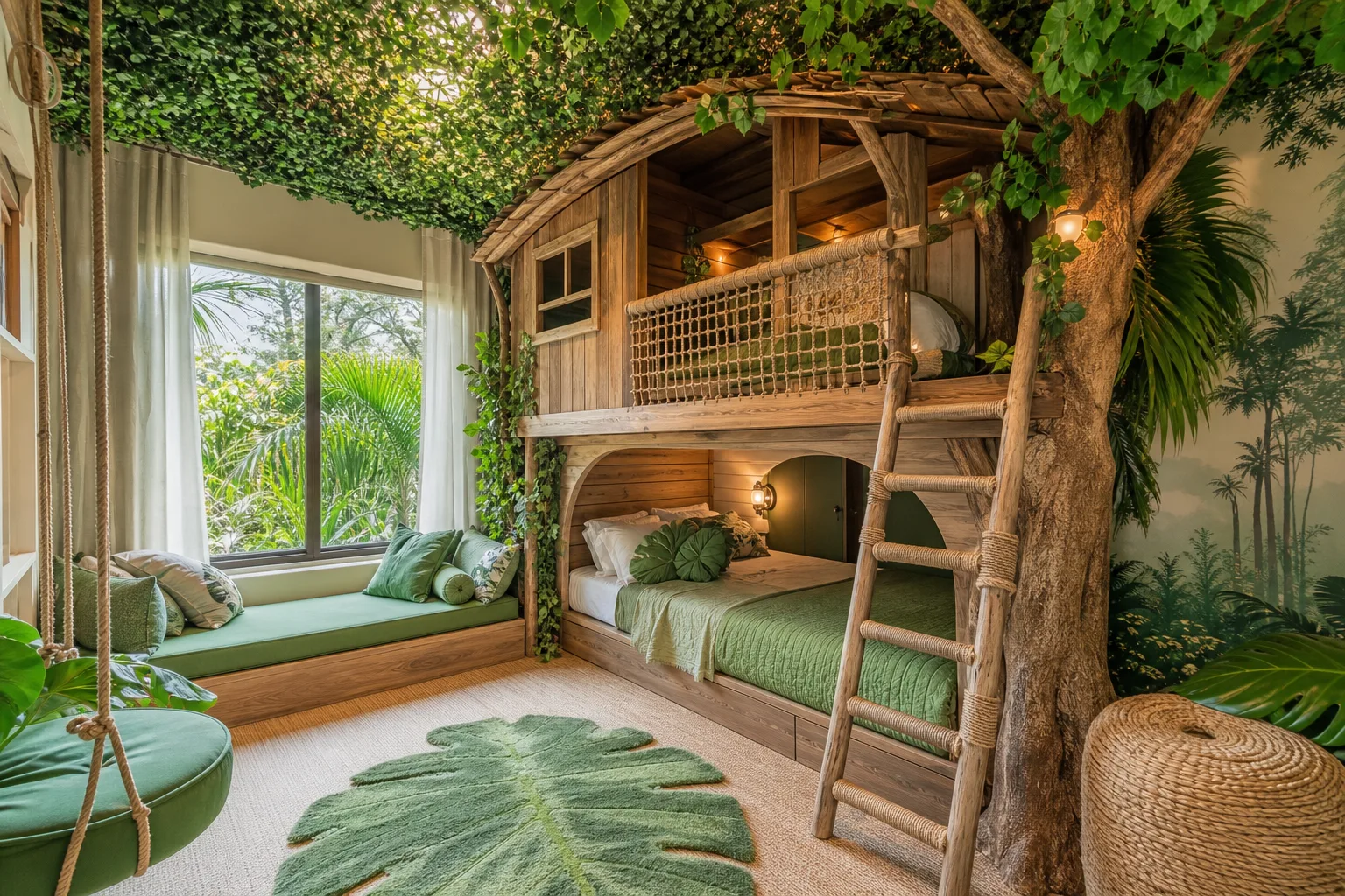 Vacation rental theme room design
