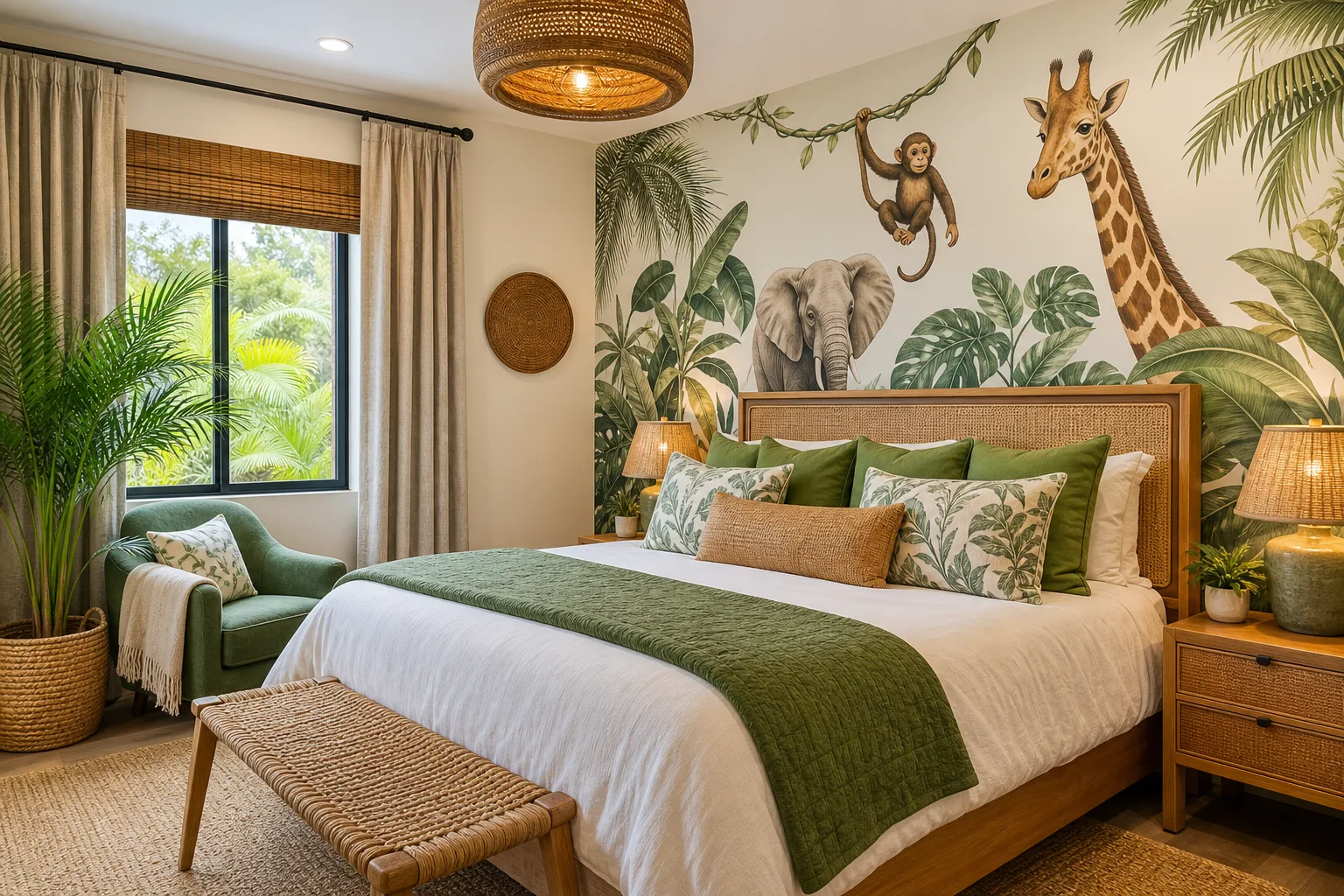 Vacation rental theme room design