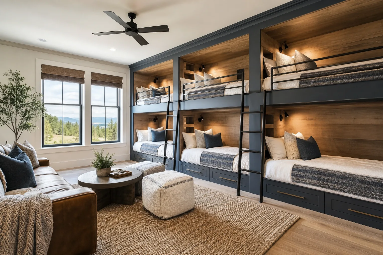 Vacation rental theme room design