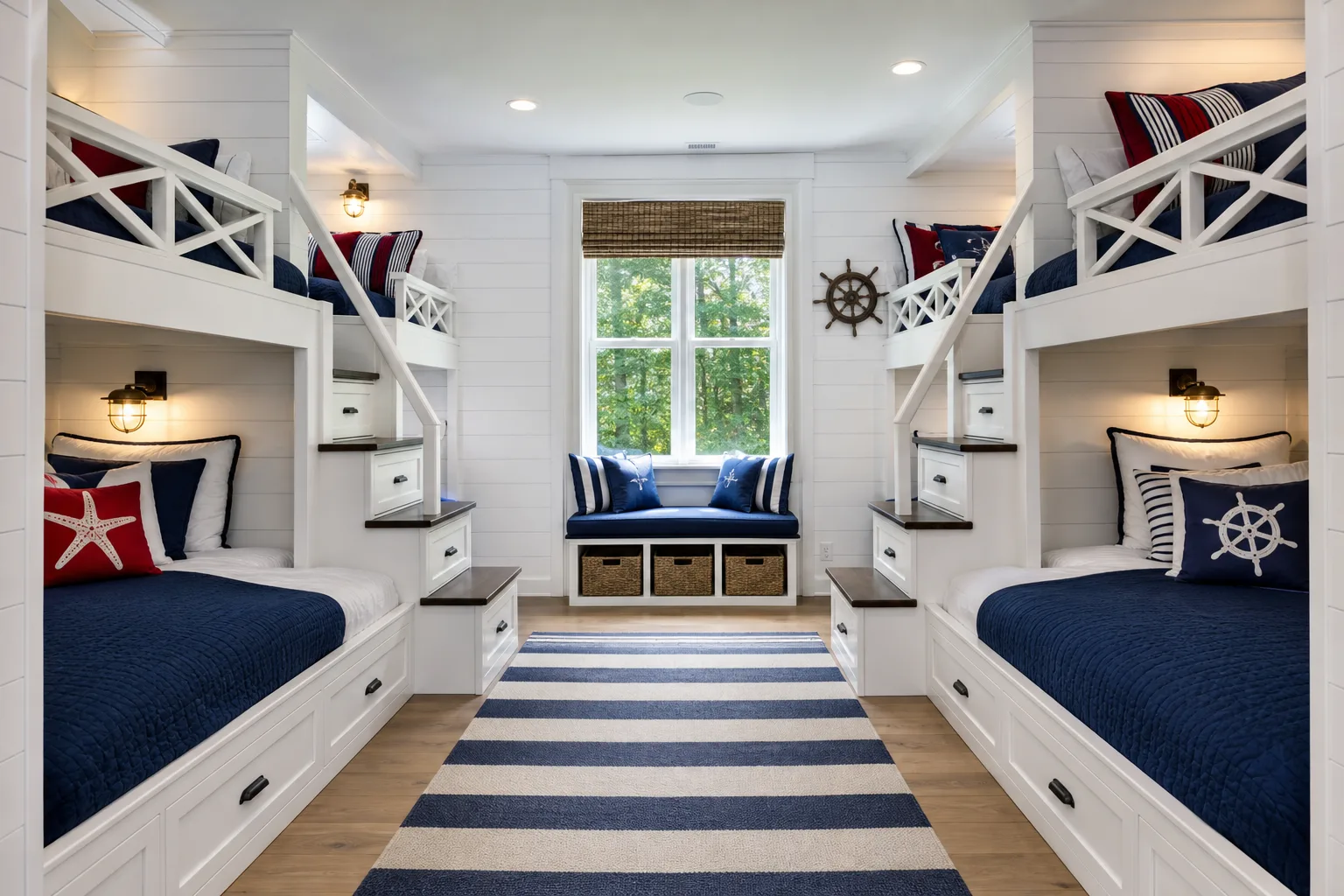 Vacation rental theme room design