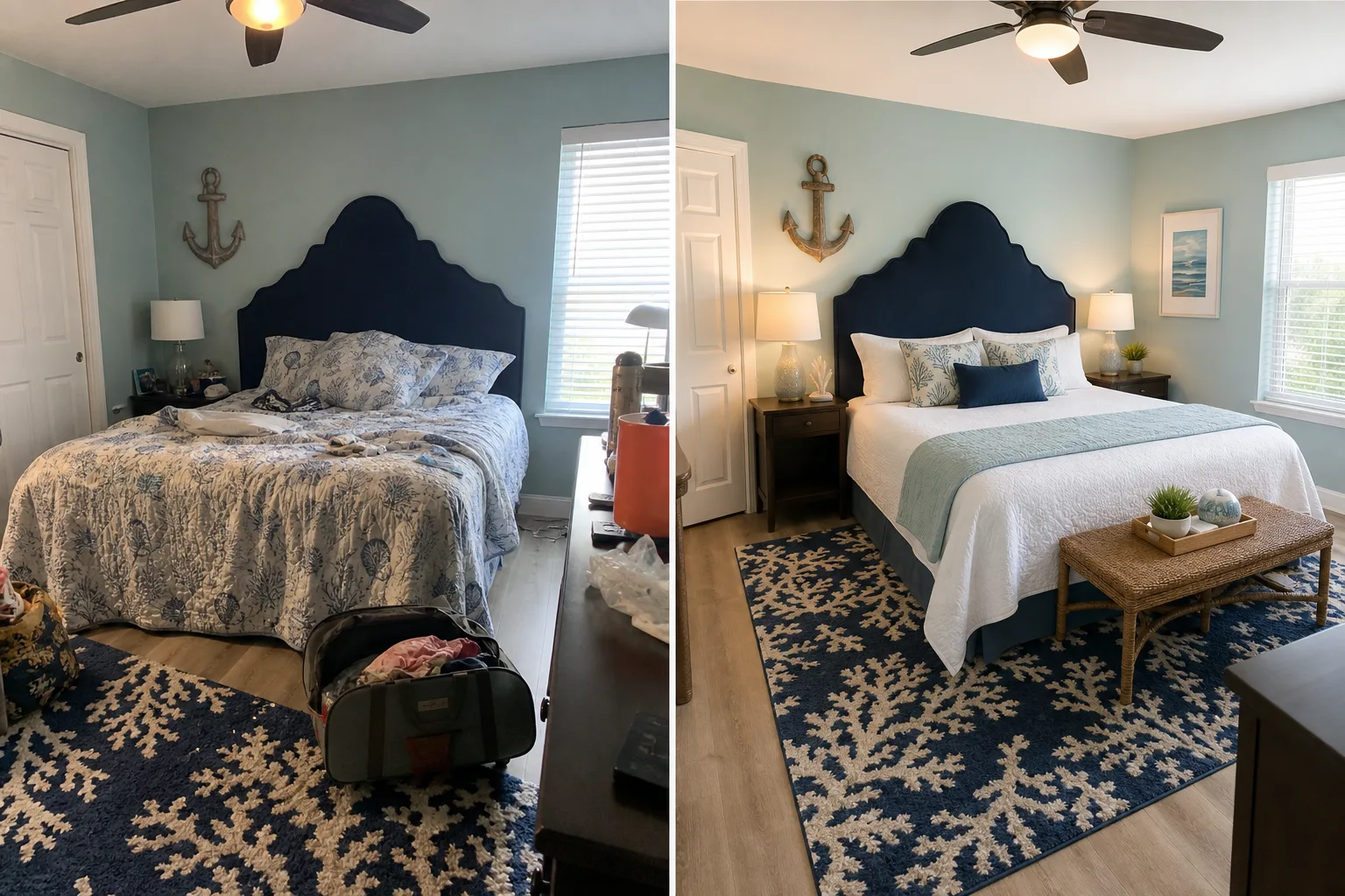 Vacation rental theme room design