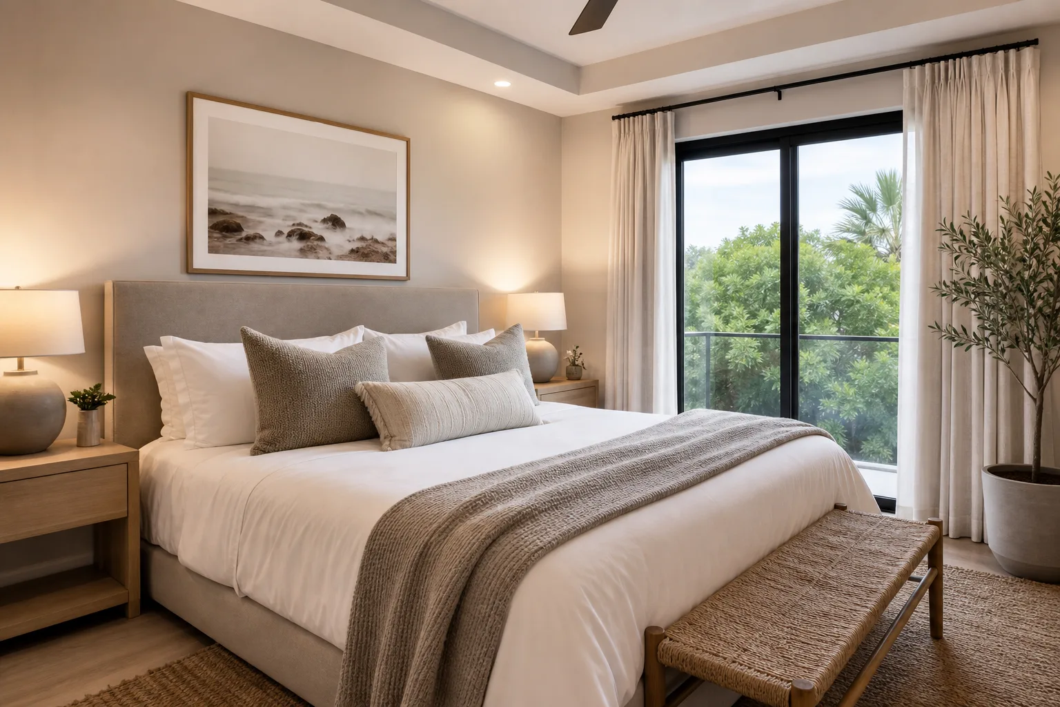 Vacation rental theme room design